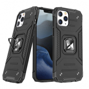 Wozinsky iPhone 14 Pro Max Skal Ring Armor - Svart
