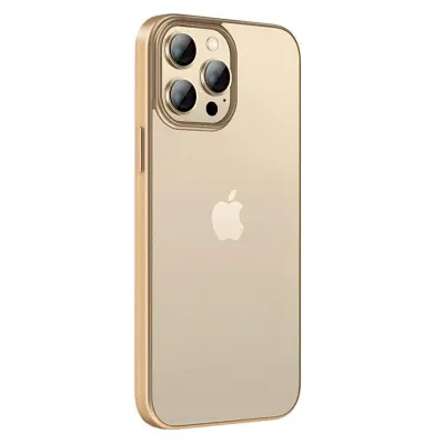 X-LEVEL iPhone 14 Pro Max Mobilskal Nature Color Ultra Slim Guld