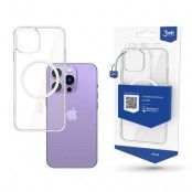 3mk iPhone 14 Pro Skal Magsafe Mag Case - Clear