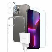 [4in1] Boom Startpaket till iPhone 14 Pro - Clear