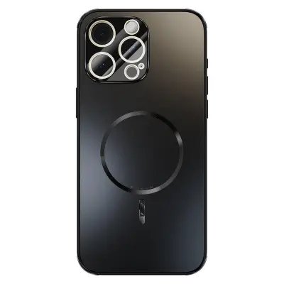 ABEEL iPhone 14 Pro Mobilskal Magnetiskt TPU PC KylSvart