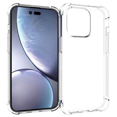 Anti-drop TPU iPhone 14 Pro Skal - Transparent
