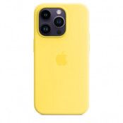 Apple iPhone 14 Pro Silikonskal med MagSafe - Kanariegul