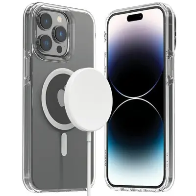 Araree iPhone 14 Pro 6.1 Mobilskal MagSafe Duple M - Transparent