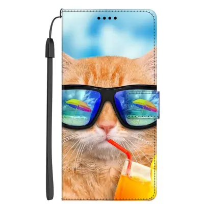 Trolsk Drinking Cat Wallet (iPhone 14 Pro)