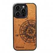 Bewood iPhone 14 Pro Mobilskal Magsafe Wooden Traveler Merbau