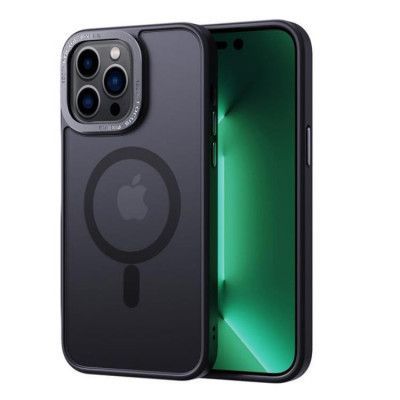 BOOM iPhone 14 Pro Mobilskal Magsafe Frosted - Svart