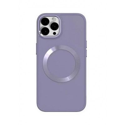 BOOM iPhone 14 Pro Skal Magsafe Liquid Silicone - Lavender