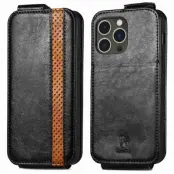 CaseNeo 003 Series Flip Cover (iPhone 14 Pro) - Röd
