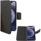 CELLY iPhone 14 Pro Plånboksfodral - Svart