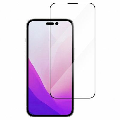 CHAMPION iPhone 14 Pro Härdat Glas Skärmskydd - Svart