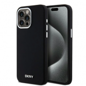 DKNY iPhone 14 Pro Mobilskal Magsafe Liquid Silikon Small Metal Logo