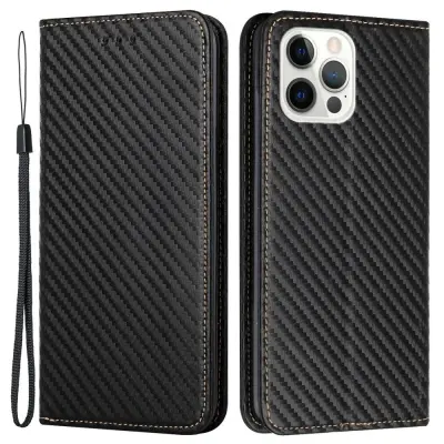 Trolsk Carbon Wallet (iPhone 14 Pro) - Blå