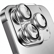 ENKAY iPhone 14/14 Plus Kameralinsskydd i Härdat glas - Silver