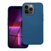 Forcell iPhone 14 Pro Skal Silikon Lite Mjukplast Blå