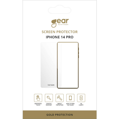 Gear [25-Pack] iPhone 14 Pro Härdat glas 2.5D