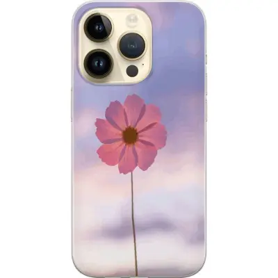 Mobilskal till Apple iPhone 14 Pro med Rosa blomma