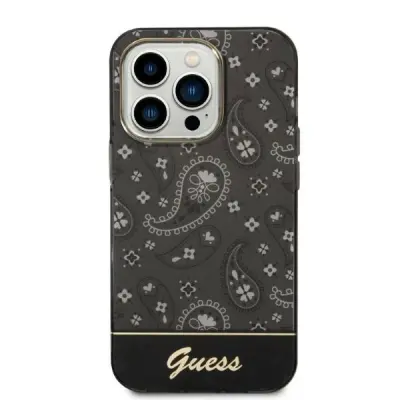 Guess iPhone 14 Pro Mobilskal MagSafe Bandana Paisley