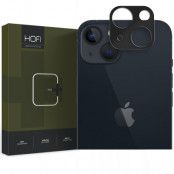 HOFI iPhone 14/14 Plus Kameralinsskydd i Härdat Glas Alucam Pro+ - Svart