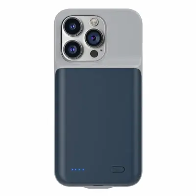 iPhone 14 Pro Batteriskal 6800mAh T43 - Blå