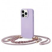 Tech-Protect iPhone 14 Pro Skal med Halsband Icon Chain - Violett