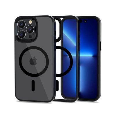 Tech-Protect iPhone 14 Pro Magsafe Skal - Svart/Clear