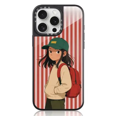 iPhone 14 Pro Mobilskal MagSafe Aluminium Silikon (Style C)