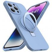 iPhone 14 Pro Mobilskal Magsafe Liquid Silikon - Ljusblå