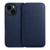 iPhone 14 Pro Plånboksfodral Dual Pocket - Blå