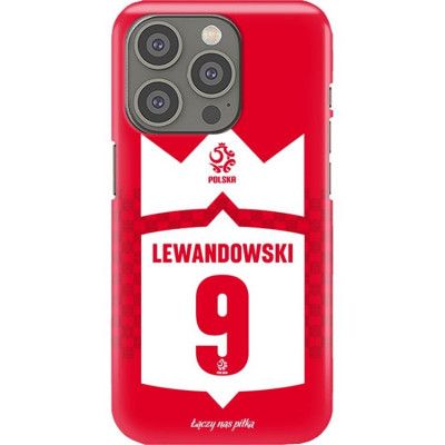 iPhone 14 Pro Skal License PZPN - Röd