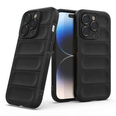 iPhone 14 Pro Skal Magic Shield Flexible Armored - Svart