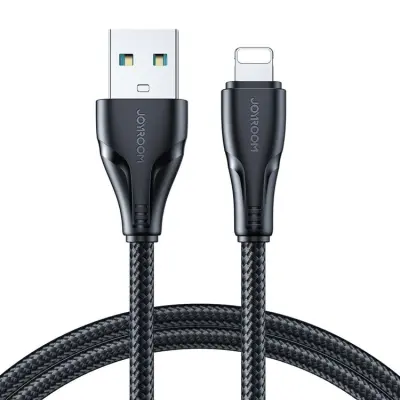Joyroom Surpass USB-A till Lightning kabel 2m - Svart