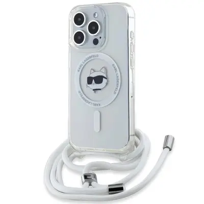 Karl Lagerfeld iPhone 14 Pro Mobilskal MagSafe MagSafe Choupette Head