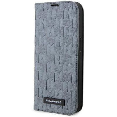 Karl Lagerfeld iPhone 14 Pro Plånboksfodral Saffiano Monogram