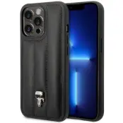 Karl Lagerfeld iPhone 14 Pro Skal Puffy Ikonik Pin - Svart