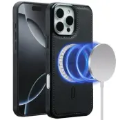 LC.IMEEKE L6 iPhone 14 Pro Fodral KonstLäder - Svart