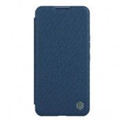Nillkin iPhone 14 Plånboksfodral Qin Cloth Pro - Blå