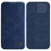 Nillkin iPhone 14 Plånboksfodral Qin Pro Läder - Blå