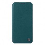 Nillkin iPhone 14 Plus Plånboksfodral Qin Pro Läder Plain - Exuberant Grön