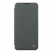 Nillkin iPhone 14 Pro Plånboksfodral Qin Cloth Pro - Grå