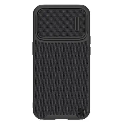 NILLKIN iPhone 14 Pro Texture Pro Mobilskal med Kamera Skydd - Svart
