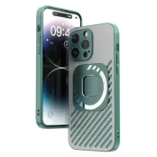 R-JUST SJ55 Mobilskal till iPhone 14 Pro TPU+PC+Metal Grön