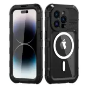 SHELLBOX M Series Metal Fodral för iPhone 14 Pro - Svart