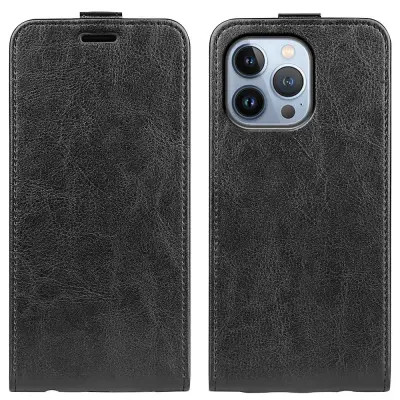 Trolsk Vertical Flip Cover (iPhone 14 Pro) - Svart