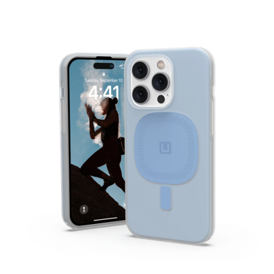 U By UAG iPhone 14 Pro Mobilskal Magsafe Lucent 2 - Cerulean