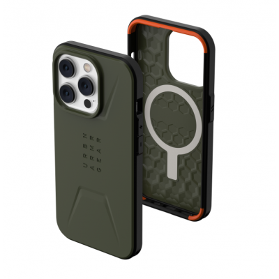 UAG iPhone 14 Pro Skal Civilian Magsafe - Olive
