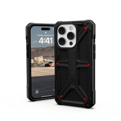 UAG iPhone 14 Pro Skal Monarch - Kevlar Svart