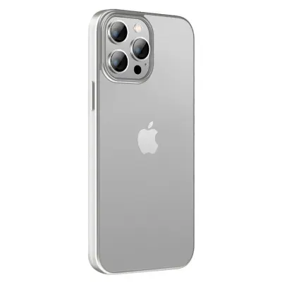 X-LEVEL Mobilskal till iPhone 14 Pro Nature Color Silver Anti-fall