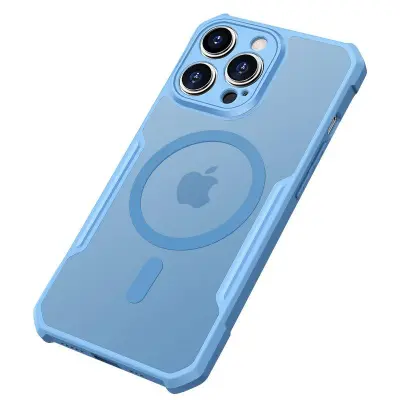 XUNDD Magnetic Fodral iPhone 14 Pro MagSafe Blå