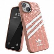 Adidas iPhone 14 Mobilskal OR Samba Alligator - Rosa/Vit